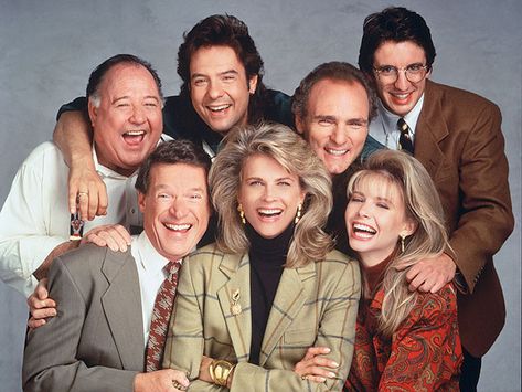 Three of Murphy Brown's original stars have joined CBS' upcoming revival. Are you a fan of the comedy series? Will you watch the reboot? 90s Tv Shows, Murphy Brown, Candice Bergen, John Wilson, Classic Tv Shows, Classic Television, A Group Of People, Great Tv Shows, Old Shows