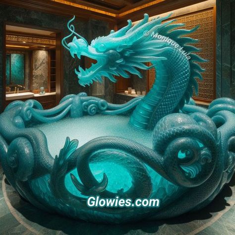 Dragon Bathtub, Futurism Architecture, Sensory Classroom, Monique Lula, Dragon Bedding, Dragon Garden, Amazing Bedroom Designs, Dragon House, Superhero Room