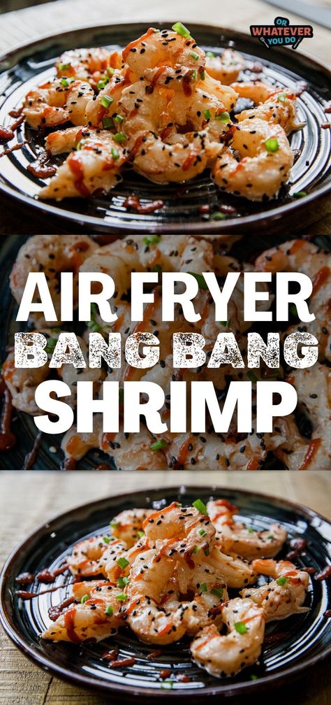 Bang Bang Salmon Air Fryer, Bang Bang Shrimp Air Fryer, Shrimp Air Fryer Recipes, Air Fryer Shrimp Recipes, Air Fryer Bang Bang Shrimp, Shrimp In Air Fryer, Antipasto Squares, Shrimp Air Fryer, Prime Rib Recipe Easy