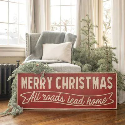 DEAR SANTA CLAUS | Shop Sales Events Antique Farmhouse All Roads Lead Home, Christmas Accents, Merry Christmas Sign, Christmas Sleigh, Holiday Signs, Christmas Sign, Antique Farmhouse, Holiday Decorating, Christmas Wood