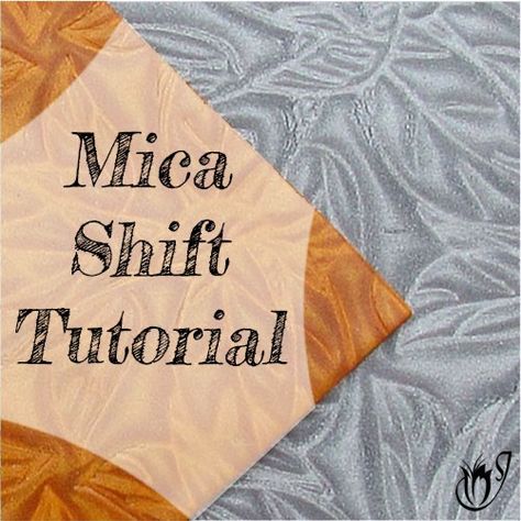 Click here to go to the Mica Shift Polymer Clay Tutorial Baking Polymer Clay, Polymer Clay Disney, Polymer Clay Cane Tutorial, Precious Metal Clay Jewelry, Fimo Beads, Clay Techniques, Polymer Clay Ornaments, Polymer Clay Cane, Polymer Clay Canes