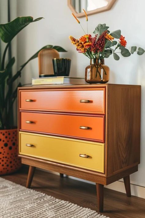 Mid-century Modern Dressers: Stylish Storage Mid Century Modern Styling, Diy Mid Century Modern Furniture, Simple Color Schemes, Diy Mid Century Modern, Timeless Bedroom, Midcentury Interior, Diy Mid Century, Midcentury Modern Furniture, Iconic Furniture Design