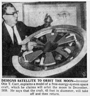 Otis Carr Invented Anti-Gravity UFO Shaped Spacecraft That Could Fly To Moon & Go beyond Tesla Free Energy, Tesla Inventions, Tesla Technology, Secret Knowledge, Zero Point Energy, Apollo Space Program, Free Energy Projects, Other Planets, Ancient Technology