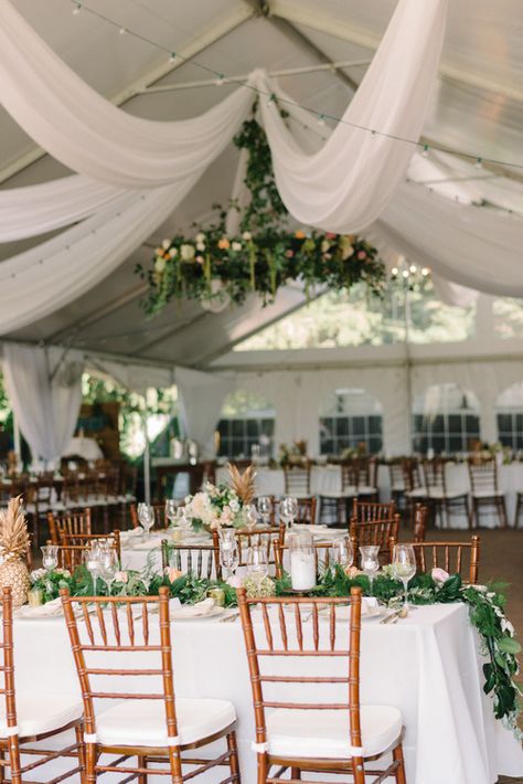 Michelle Lange Photography : The Inn at Fernbrook Farms Wedding Tent Draping, Tent Wedding Reception, Wedding Reception Ideas, Elegant Wedding Reception, Tent Decorations, Wedding Tent, Tent Wedding, Mod Wedding, Wedding Reception Decorations