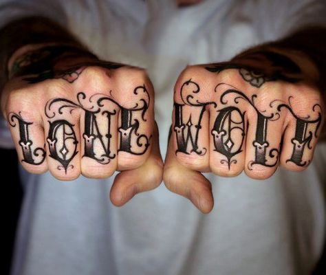 Love Letter Tattoo, Herren Hand Tattoos, Tattoo Script Fonts, Finger Tats, Knuckle Tattoos, Geniale Tattoos, Tattoo Font, Hand Tattoos For Guys, Hand Tattoo