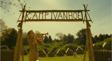 Entrance sign Camp Decor, Wes Anderson Movies, Wes Anderson Films, 2012 Movie, Edward Norton, Moonrise Kingdom, Image Film, Beautiful Film, Anna Griffin