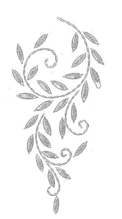 Hand Embroidery Pdf Patterns Free, Sulaman Pita, Bead Embroidery Tutorial, Handmade Embroidery Designs, Bead Embroidery Patterns, Embroidery Transfers, Pola Sulam, Embroidery Patterns Vintage, Embroidery Flowers Pattern