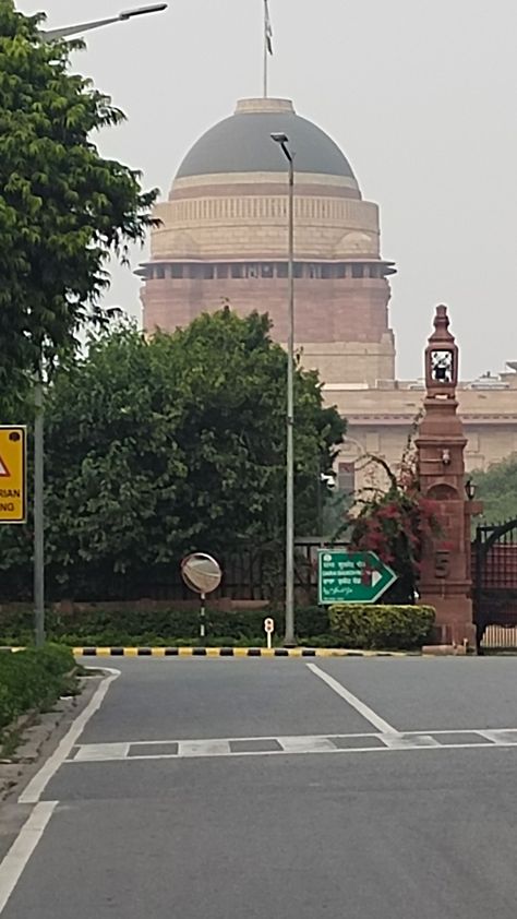 Rashtrapati bhawan New Delhi Delhi Photos, Rashtrapati Bhawan, Cover Photo Quotes, Delhi India, Photo Quotes, New Delhi, Cover Photos, India, Road