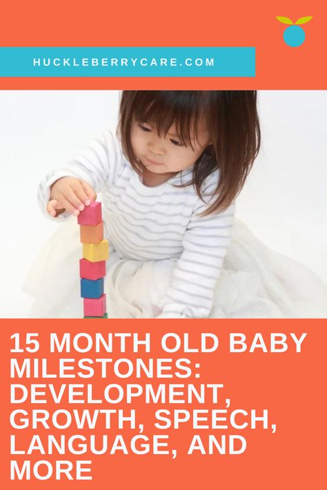 Learn about 15 month old baby milestones: Development, growth, speech, language, and more 15 Month Milestones, 15 Month Old Milestones, Speech Milestones, Developmental Checklist, Month Milestones, Developmental Milestones, Speech Activities, Physical Development, Learning Objectives