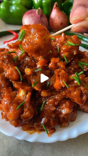 Pasta Manchurian, Gopi Manchurian Recipe, Dinner Ideas Indian Vegetarian Recipes, Veg Crispy Recipe, Indian Snack Recipes At Home, Kobi Manchurian Recipe, Cauliflower Manchurian Recipes, Quick And Easy Dinner Recipes Vegetarian Indian, Easy Tasty Recipes Videos