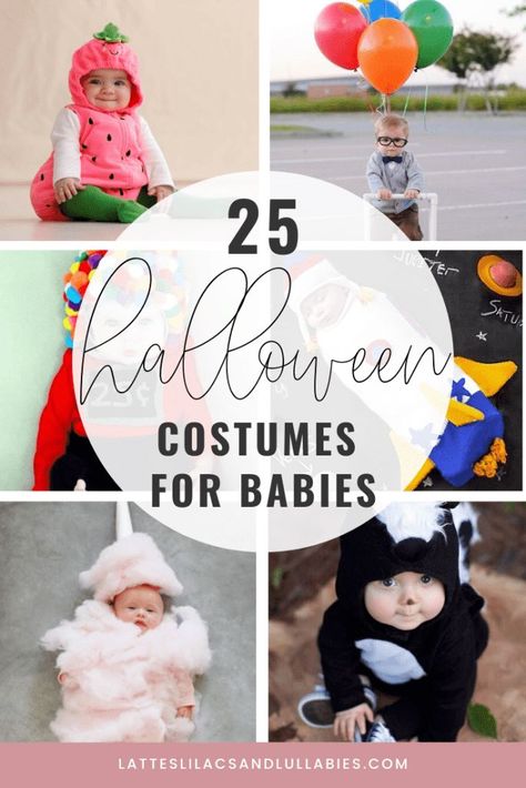 Is there anything cuter than chubby little babies dressed up for Halloween? I don’t think so either. And, in celebration of the fall season that… #halloween #halloweencostume #diycostume #babysfirsthalloween #babycostume Halloween Costumes For Babies, Diy Baby Halloween Costumes, Costumes For Babies, Old Halloween Costumes, Newborn Costume, Quick Halloween Costumes, Newborn Halloween Costumes, First Halloween Costumes