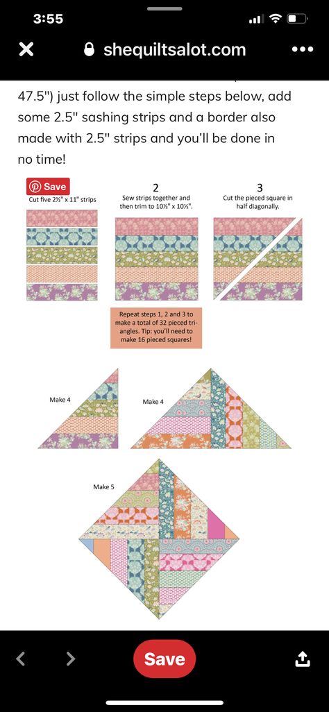 Jelly Roll Quilt Patterns Free, Colchas Quilting, Jelly Roll Quilt, String Quilt, Jelly Roll Quilt Patterns, Mini Tutorial, String Quilts, Star Quilt Blocks, Quilt Block Tutorial