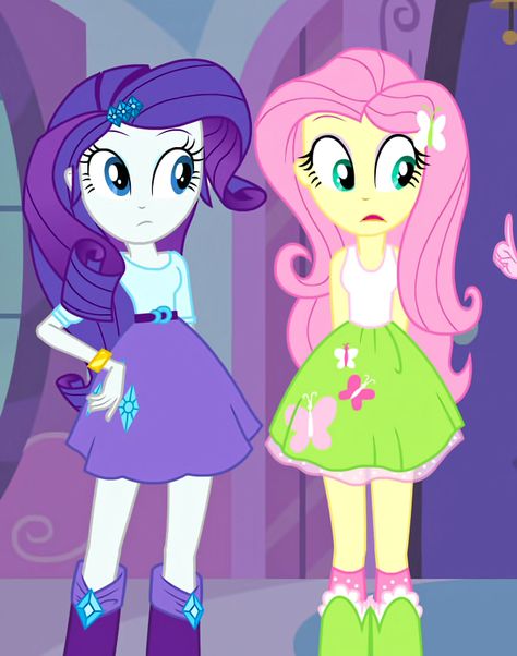 Rarity And Fluttershy Matching Icons, Iconic Cartoon Duos, Fluttershy X Rarity, Rarity X Fluttershy, Rarity And Fluttershy, Duo Cartoon, Fluttershy And Rarity, Cartoon Duos, Fluttershy Rarity