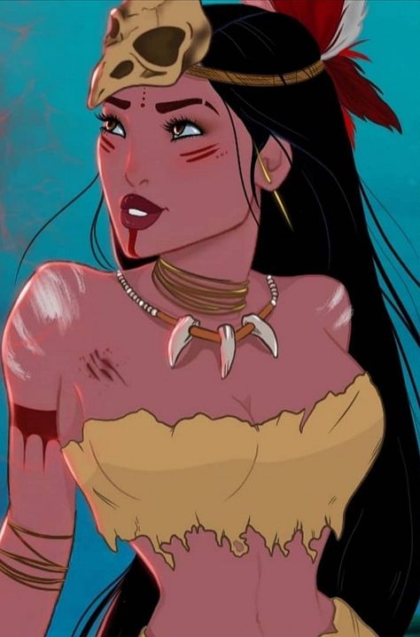 Pocahontas Halloween Makeup, Pocahontas Makeup, Pocahontas Halloween, Disney Gone Bad, Pocahontas Cosplay, Twisted Disney Princesses, Pocahontas Disney, Disney Punk, Alternative Disney Princesses