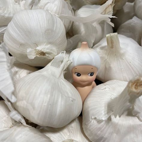 Sonny Angel Aesthetic, Sonny Angels, Trendy Fashion Accessories, Angel Aesthetic, Miniature Figures, Sonny Angel, Blind Box, Garlic, Angel