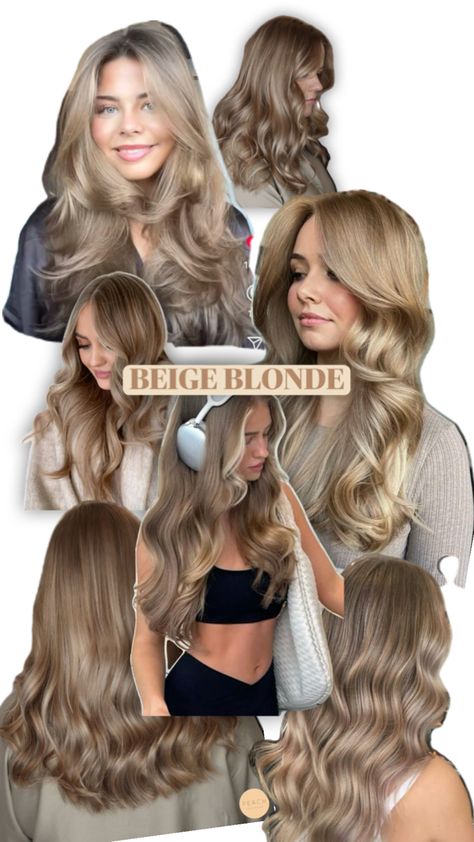 Dark beige blonde hair color Dark Beige Blonde Hair, Beige Blonde Hair Color, Beige Blonde Hair, Beige Hair, Beige Blonde, Dark Blonde Hair, Dark Beige, Dark Blonde, Blonde Hair Color