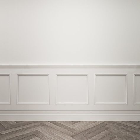 Deanta Balmoral White Primed Wall Panelling| Leader Doors Bamboo Wood Flooring, Best Bathroom Flooring, White Wall Paneling, Living Room Panelling, Cleaning Wood Floors, Doors And Floors, Real Wood Floors, Oak Wood Floors, Natural Stone Flooring