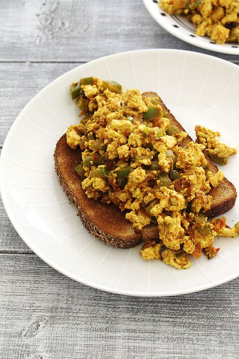 Tofu bhurji recipe (How to make tofu bhurji), Indian scrambled tofu Tofu Bhurji, Paneer Burji, Crumbled Tofu, Bhurji Recipe, Paneer Bhurji, Scrambled Tofu Recipe, Scrambled Tofu, Insta Reel, Be Generous