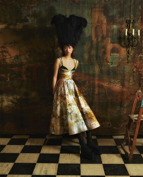 Erdem Moralıoğlu Photographs 'Vintage' Vogue Poland November — Anne of Carversville Vogue Editorial, Erdem Moralioglu, Museum Fashion, 얼굴 그리기, Campaign Fashion, Dope Fashion, Vintage Vogue, Doja Cat, Fashion Story