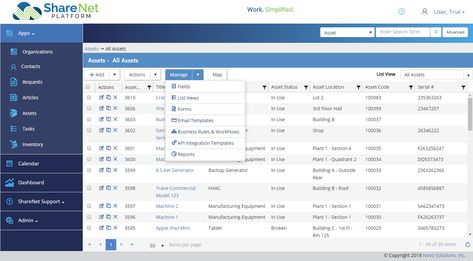 Asset Management Software | Novo Solutions Asset Management Dashboard, Time Management Plan, System Architecture, Master Planning, Website Management, Facility Management, Mgmt, Asset Management, Cloud Based