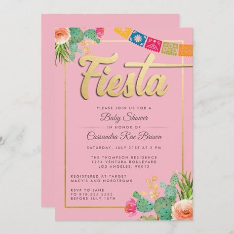 Fiesta Baby Shower Invitation Fiesta Wedding Invitations, Mexican Fiesta Bridal Shower, Rehearsal Dinner Invitations Rustic, Fiesta Baby Shower Invitations, Bridal Luncheon Invitations, Fall In Love Bridal Shower, Fiesta Bridal Shower Invitations, Fiesta Bridal Shower, Fiesta Birthday Party