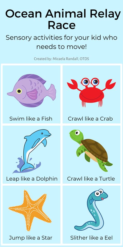 Underwater Activities Preschool, Ocean Week Preschool Activities, Gross Motor Ocean Activities Preschool, Preschool Ocean Theme Activities, Sea Animal Activities For Toddlers, Ocean Obstacle Course, Beach Gross Motor Activities, Ocean Gross Motor Activities, Sea Activities For Preschool