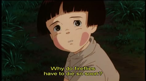 Grave Of The Fireflies Graves Of The Fireflies, Grave Of Fireflies, Personajes Studio Ghibli, Grave Of The Fireflies, Ghibli Studio, Studio Ghibli Movies, Castle In The Sky, Studio Ghibli Art, Film Studio