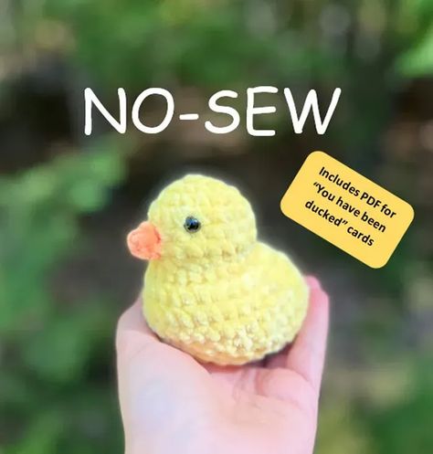 Lucky the “Rubber” Duck is a great way to spread some cheer! The pattern download includes step-by-step instructions and video downloads to help you make this cute little quacker! Make Lucky the “Rubber” Duck big or small and have fun mixing the colors! Paid crochet pattern! Duck Crochet Pattern, Crocheted Ideas, Duck Crochet, Easy Granny Square, Fox Den, Duck Pins, Beginner Crochet Projects, Square Blanket, Crochet Basics