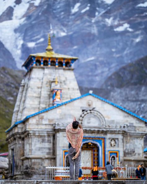 Kedarnath Mahadev, India Pic, Kedarnath Temple, Travel Pose, Temple Photography, Lord Wallpapers, Shiva Lord, Temple Pictures, Wallpaper Photo Gallery