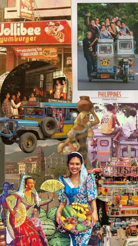 #philippines #pinoy Culture And Society Collage, Culture And Society Collage Philippines, Filipino Culture Collage, Philippine History Art, Culture And Society Poster, Philippine History Background, Nationalism Poster Philippines, Old Philippines Aesthetic, Philippines Aesthetic Vintage