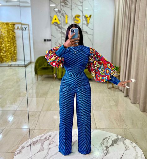 African Dresses For Women Classy, Ankara Jumpsuit Styles, Dresses For Women Classy, Dress Tattoo, Style Collab, South African Traditional Dresses, African Print Pants, English Dress, African Print Jumpsuit