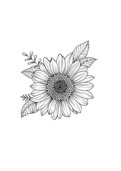 Sunflower Half Tattoo, Sunflower Tattoo Sketch, Elbow Flower Tattoos, Sunflower Tattoo Stencil, Shoulder Piece Tattoo, Sunflower Outline, Sunflower Sketches, Sunflower Coloring Pages, Sunflower Tattoo Sleeve