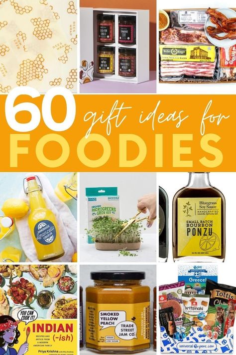 We are food experts here, and we know exactly what all the foodies on your Christmas list want! Check out our list of the best gifts for foodies. Food Lover Gifts, Foodie Christmas Gifts, Gift Ideas For Foodies, Foodie Gift Ideas, Gifts For Vegans, Unique Food Gifts, Gifts For Foodies, Pinterest Christmas, Christmas Food Gifts