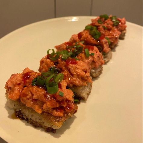 Nobu Crispy Rice Spicy Tuna, Crispy Rice Spicy Tuna, Crispy Rice Sushi, Spicy Tuna Crispy Rice, Crispy Tuna, Tuna Crispy Rice, Spicy Tuna Sushi, Spicy Tuna Roll, Crispy Rice