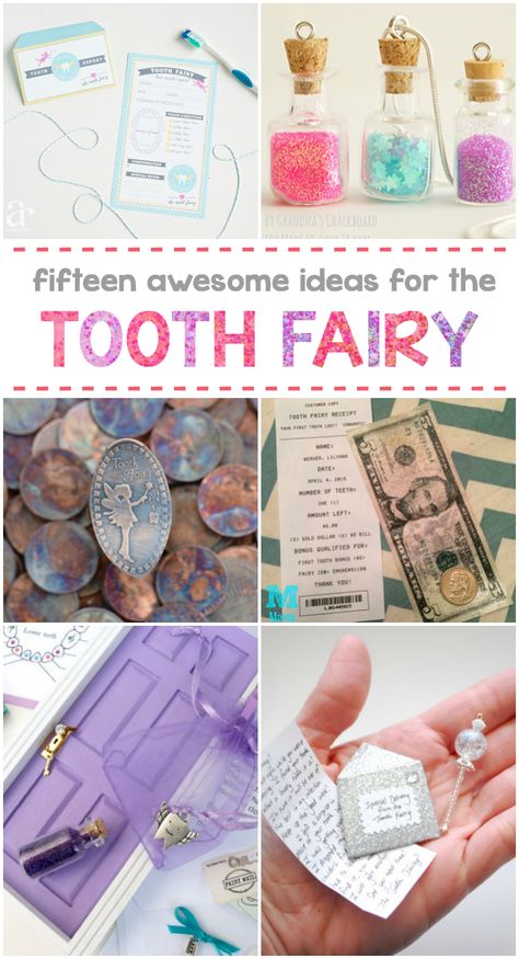 15 Awesome Tooth Fairy Ideas | Kids Activities Blog Crochet Tooth, Tooth Fairy Ideas, Tooth Fairy Money, Tooth Fairy Note, Boy Tooth Fairy, Tooth Fairy Receipt, Tooth Fairy Kit, Tooth Fairy Certificate, Tooth Fairy Doors