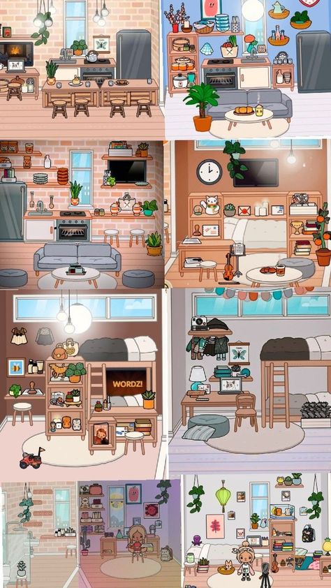 toca boca Toca Life World Aesthetic Pfp, Happy Jar, Free House Design, Minecraft House Plans, Adorable Homes Game, Create Your Own World, Cute Fall Wallpaper, Room Ideas Aesthetic