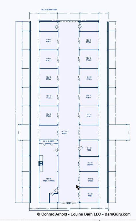 Horse Barn Plans Horse Barn Floor Plans, Barn Floor Plans, Equine Barns, Horse Barn Plans, Large Horse, Barn Plans, Horse Barns, Horse Barn, Floor Plans