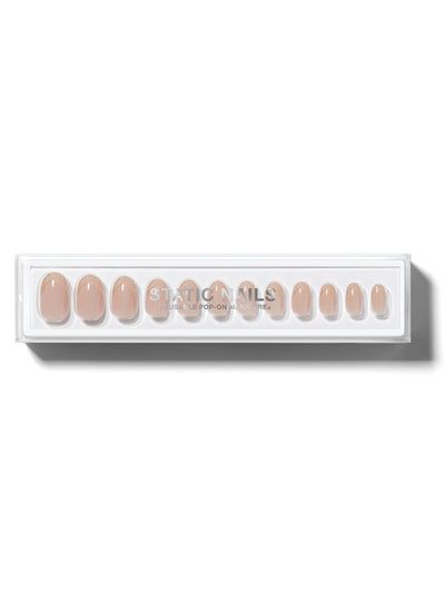 ROSE GOLD DOUBLE FRENCH ROUND Award-Winning Reusable Pop-On Manicures® | Better than press-on nails – STATIC NAILS Nail Tip Shapes, Static Nails, Chrome Nail Art, Nail Repair, Nail Type, Nail Remover, French Tip Acrylic Nails, Acrylic Nail Art, Square Acrylic Nails