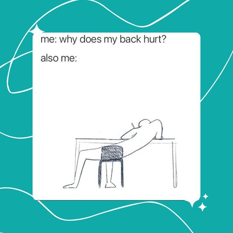 Can anyone else relate?     #backpain #massagejokes #selfcarejokes #healthandwellness #wellnesshumor #wellnessjokes #massagehumor #massage #massagememe #wellnessmeme #selfcarehumor #meme #funny #jokes Massage Funny Humor, Halloween Massage Humor, Massage Therapist Humor, Massage Therapy Funny, Massage Therapy Humor, Pilates Posture, Massage Meme, Massage Funny, Massage Quotes