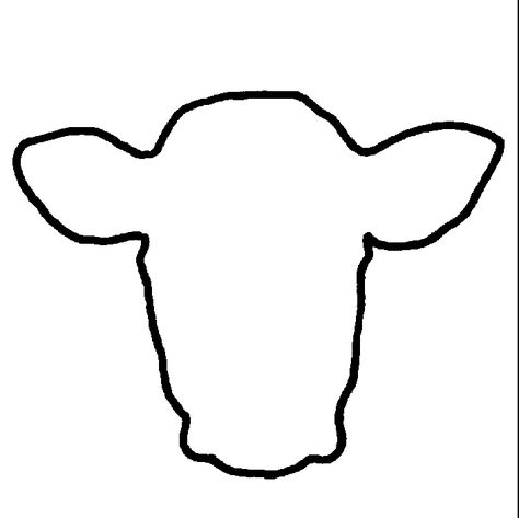 outline cow - Quoteko. Cow Cutout, Printable Cow, Cow Head Template Free Printable, Outline Of Cow, Cow Tag Template Free, Black And White Cow Print, Cow Face Template Free Printable, Diy Cow Crafts For Adults, Highland Cow Head Template