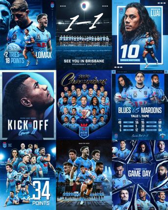 Team Vs Team Design, Sports Instagram Feed, Football Design Graphics, Team Poster Ideas, Goat Feed, Sports Marketing Design, Sports Design Layout, Ig Design, Sport Posters