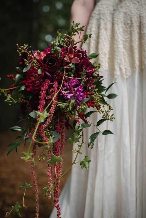 Woodsy Jewel Tone Styled Shoot by Event Designer Bonnie Scott Medieval Wedding, Jewel Tone Wedding, Wedding Clothing, Jewel Wedding, Floral Arrangements Wedding, Fall Wedding Colors, Houston Wedding, Floral Centerpieces, Simple Weddings