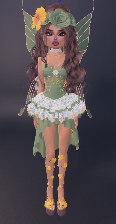 Forest Dress To Impress, Dit Outfit Combos, Dti Outfits Enchanted Night, 18th Birthday Outfit Plus Size, Rain Forest Dti Outfit, Di Ethereal Theme, Dti Outfit Ideas Theme Earthy Style, Dti Folklore Outfits Ideas, Earthy Dress To Impress Outfit