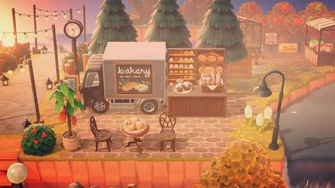 Acnh Bakery, Achn Ideas, Motif Acnl, Animal Crossing Funny, Island Theme, Acnh Ideas, Pixel Design, V Games, New Animal Crossing