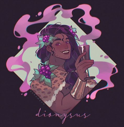 Dionysus Hades, Dionysus God, Hades Greek Mythology, Greek Mythology Humor, Greek Pantheon, Greek Gods And Goddesses, Greek And Roman Mythology, Greek Mythology Art, Lore Olympus