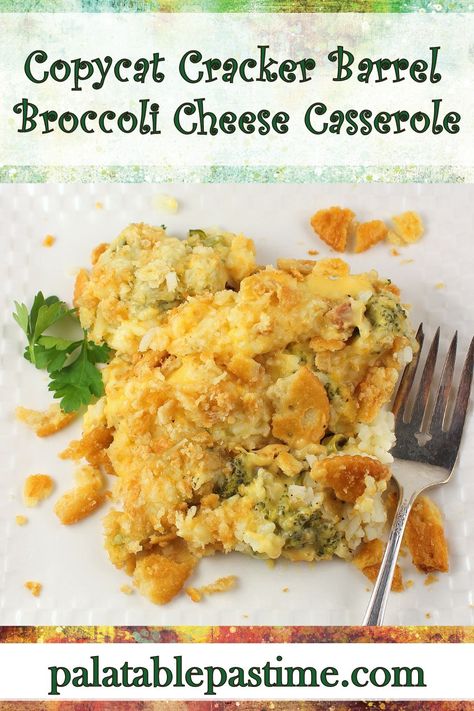 Copycat Cracker Barrel Broccoli Cheese Casserole Broccoli Rice Casserole With Ritz Crackers, Best Broccoli Cheese Rice Casserole, Broccoli And Cheese Casserole With Rice, Broccoli Cheese Casserole Crockpot, Cracker Barrel Broccoli Casserole, Broccoli Casserole Thanksgiving, Broccoli And Cheese Rice Casserole, Broccoli And Corn Casserole, Corn Broccoli Casserole