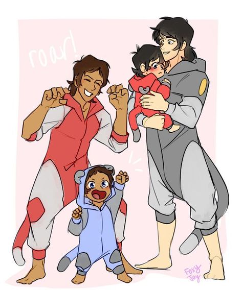 💗Klances Comics & Pics💗 - Kids...😑 - Página 3 - Wattpad Foxyjoy Art, Klance Family, Voltron Lion, Klance Cute, Klance Fanart, Klance Comics, Voltron Funny, Voltron Comics, Form Voltron