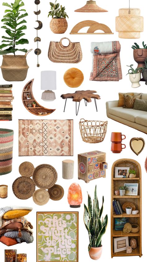 #boho #home #decor Boho Items Decor, Boho Theme Home Decor, Boho Scandinavian Interior, Boho Accessories Home, Boho Objects, Scandi Boho Interior, Boho Dishes, Boho Hippie Decor, Boho House Decor