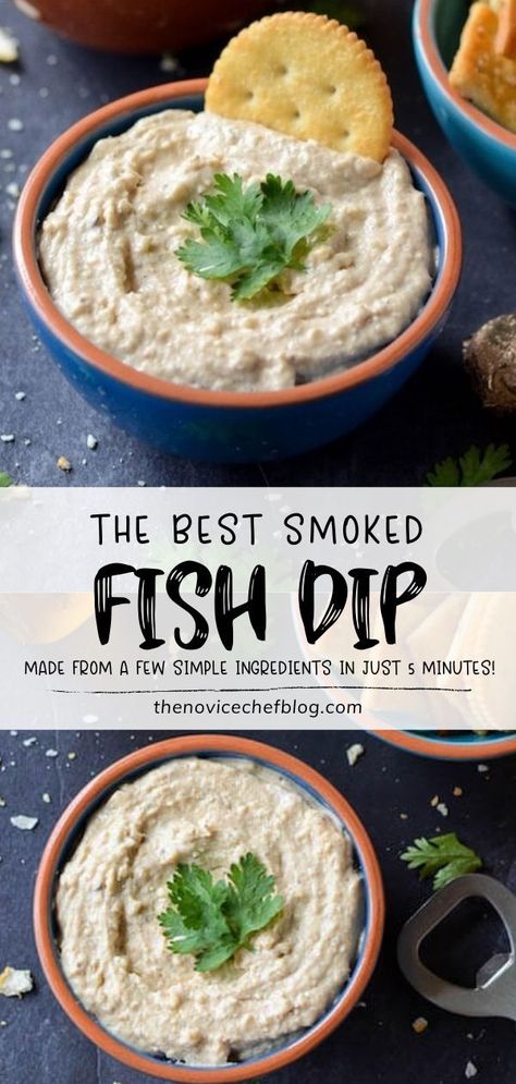 Fish Dip Recipe, Smoked Fish Recipe, Fish Dip, Smoked Fish Dip, Seafood Dip, Pate Recipes, Quick And Easy Appetizers, Smoked Fish, Spread Recipes