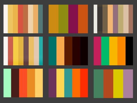 african color palettes Colour Interior, Color Palette Interior Design, Afrocentric Decor, African Furniture, African Colors, Oc Design, Art Gallery Interior, Inspired Interiors, African Decor